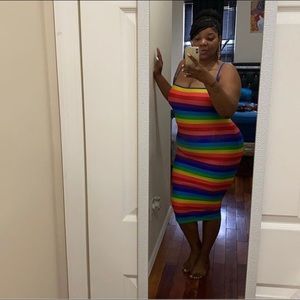 Duckie confetti dress